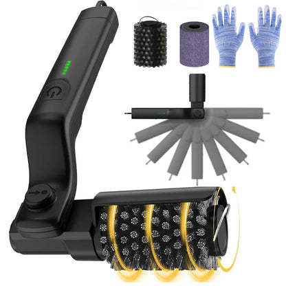 2600Mah Electric Grill Brush, Cordless Rechargeable Grill Cleaning Brush with Stainless Steel Brush Head, Cleaner for BBQ Grate